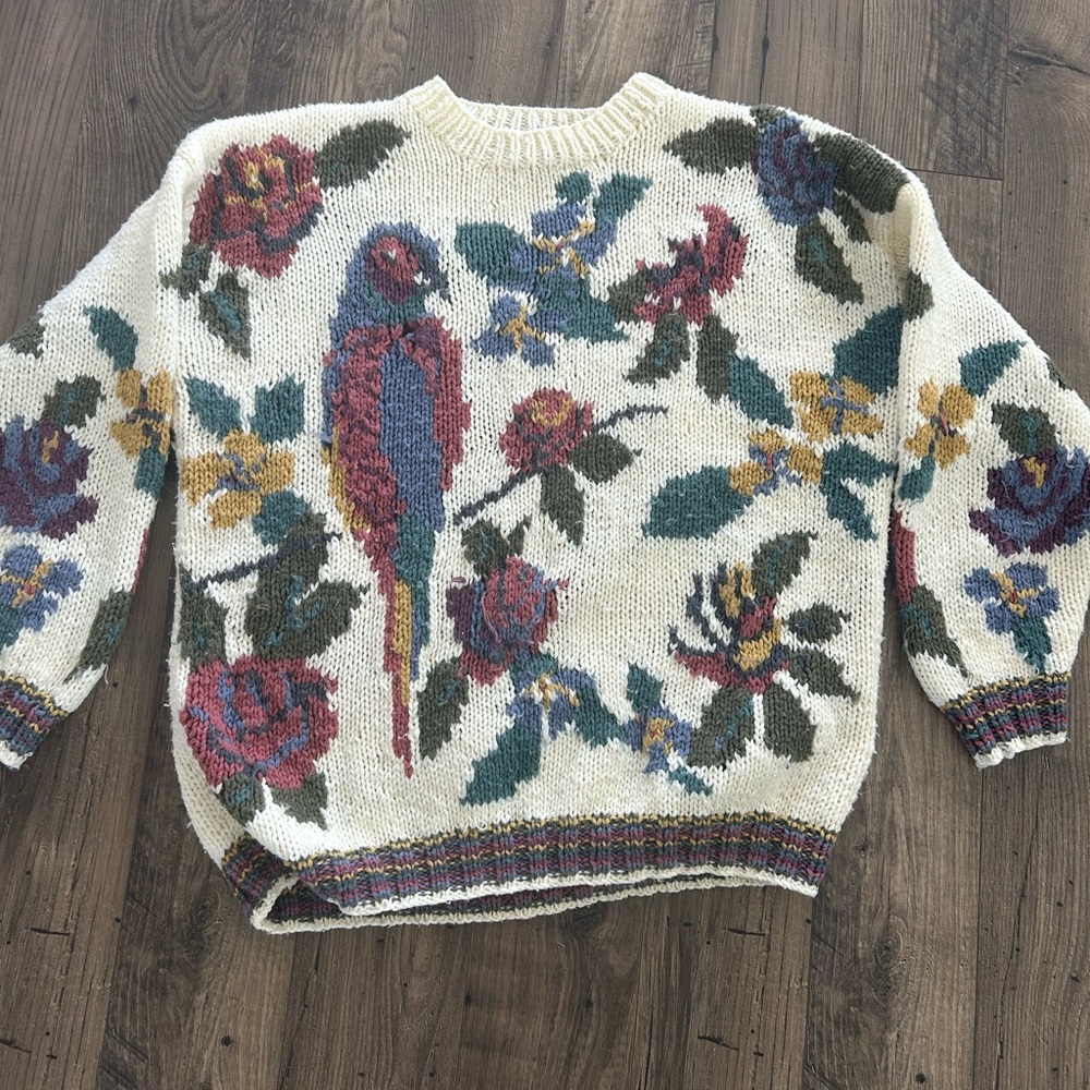 Vintage knit sweater